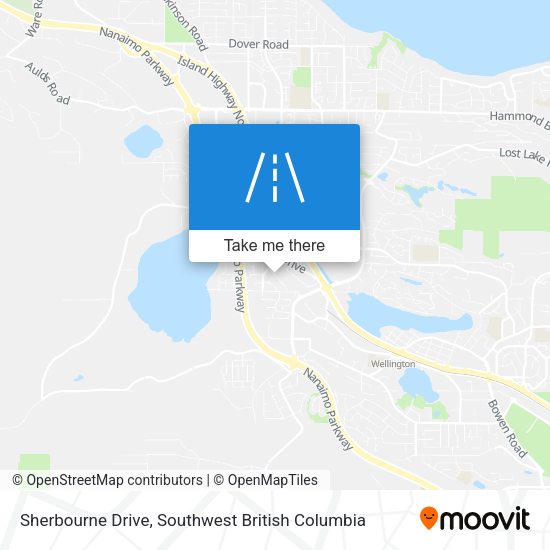 Sherbourne Drive map