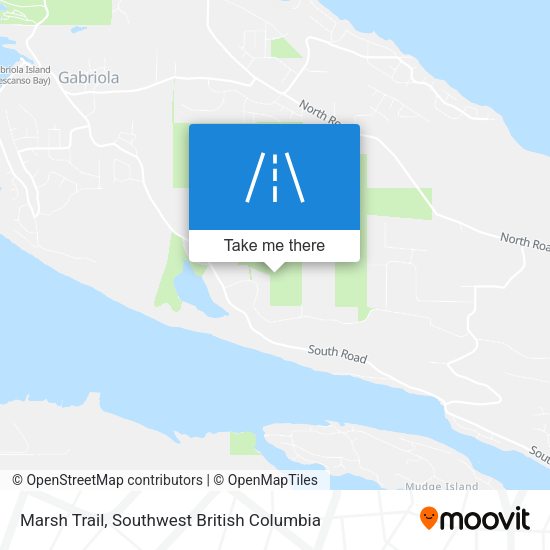 Marsh Trail map