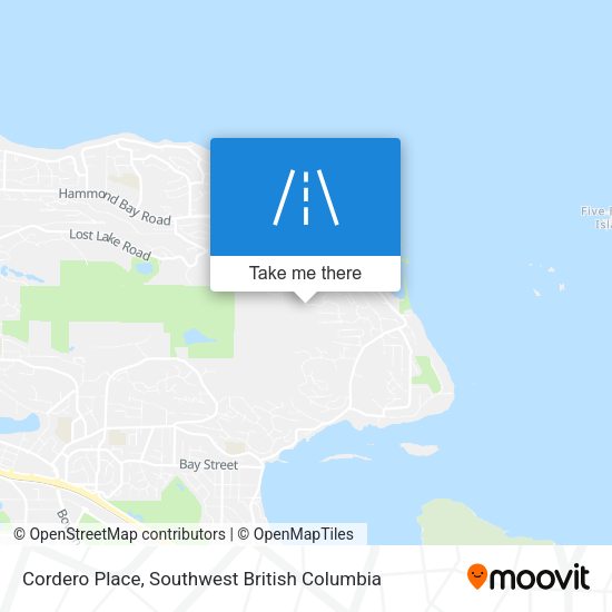 Cordero Place map