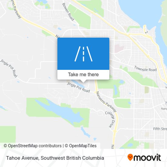 Tahoe Avenue plan