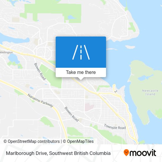 Marlborough Drive map