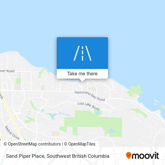 Sand Piper Place map