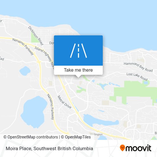 Moira Place map