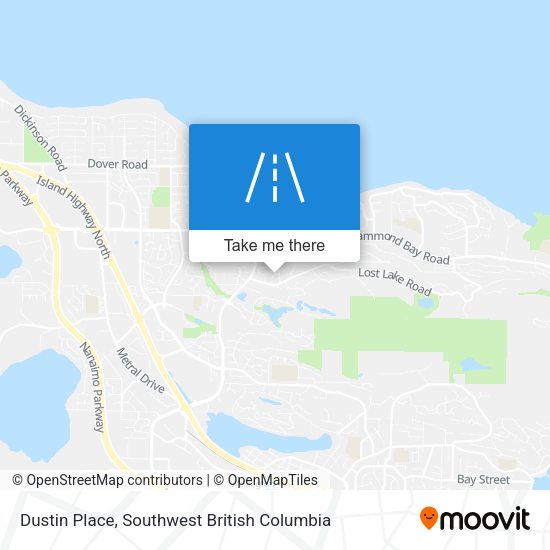 Dustin Place map