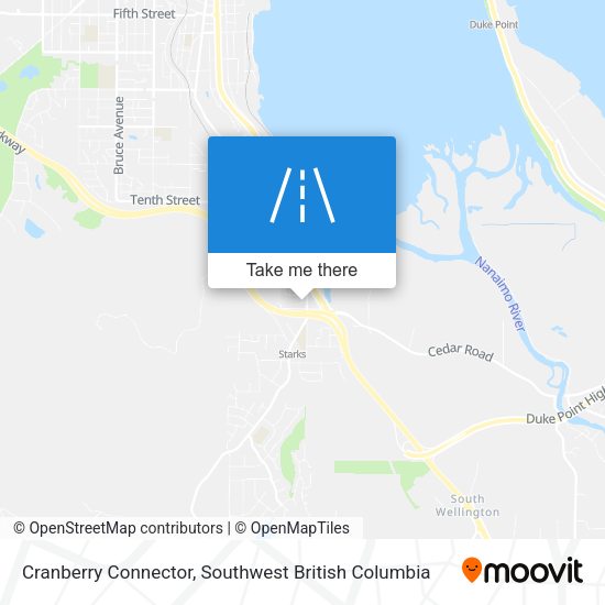 Cranberry Connector map