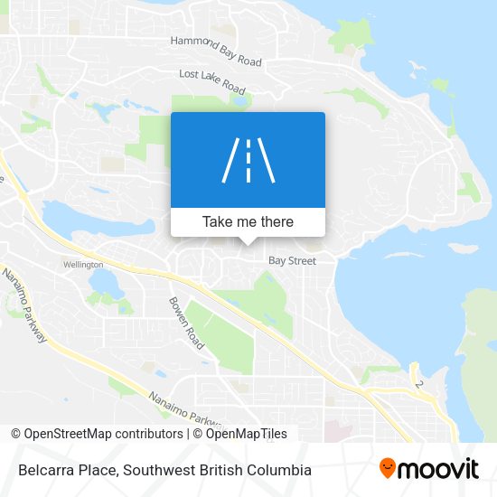 Belcarra Place map