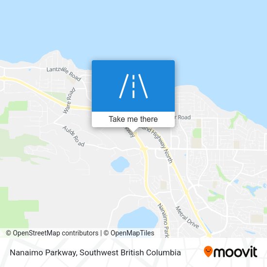 Nanaimo Parkway map