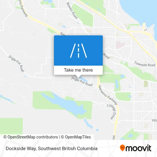 Dockside Way map