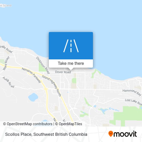 Scollos Place map