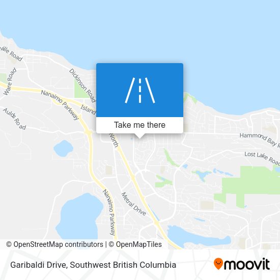 Garibaldi Drive map