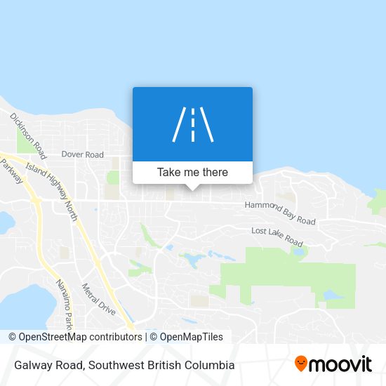 Galway Road map