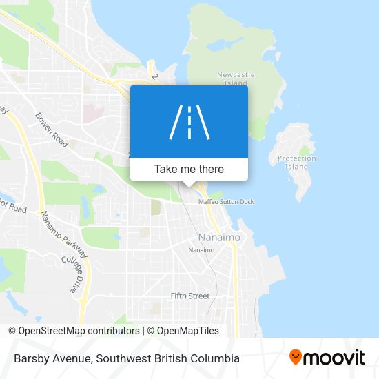 Barsby Avenue map