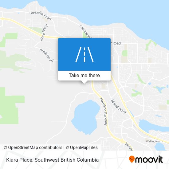 Kiara Place map