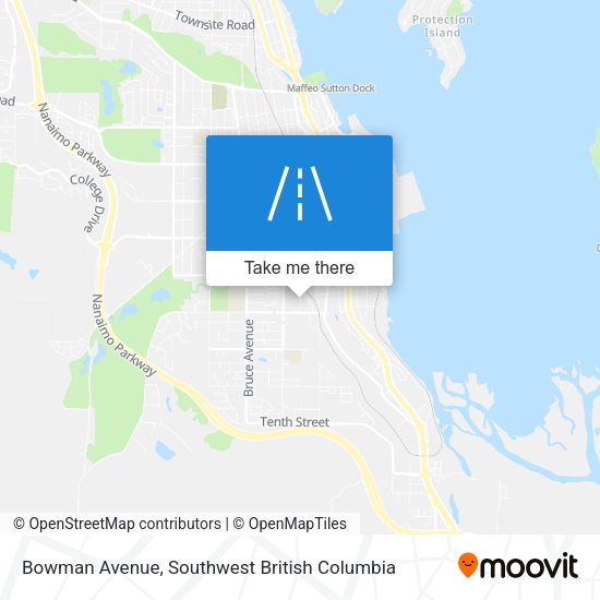 Bowman Avenue map
