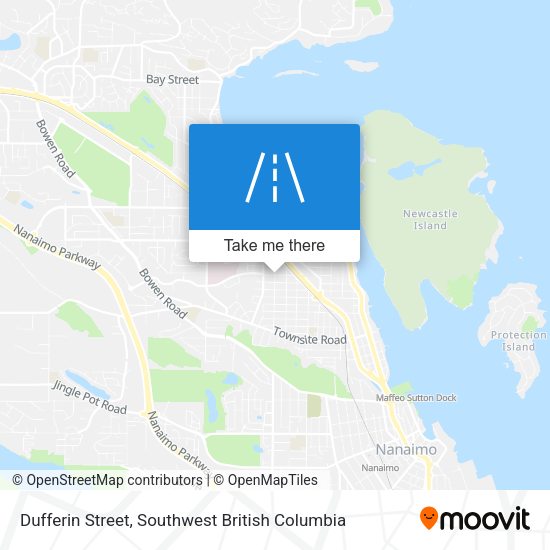 Dufferin Street map