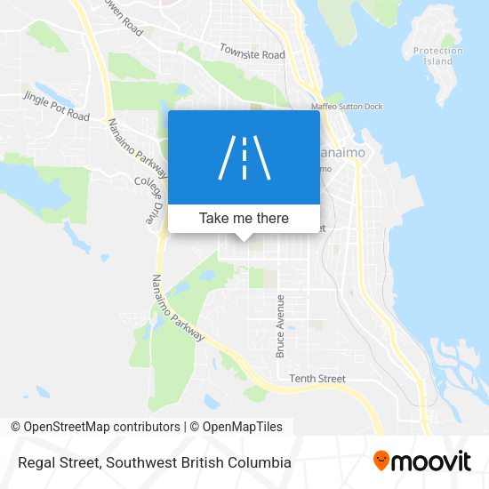 Regal Street map