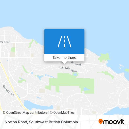 Norton Road map