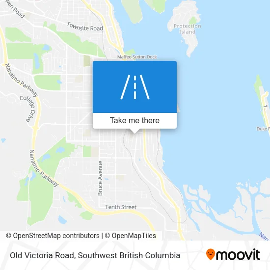 Old Victoria Road map