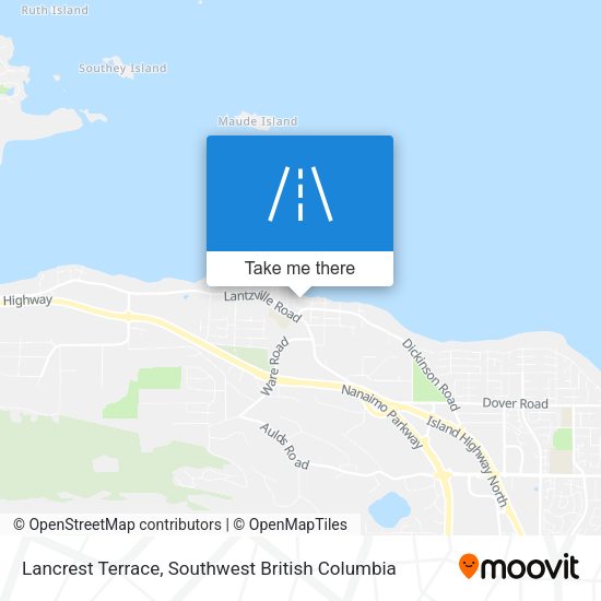 Lancrest Terrace map