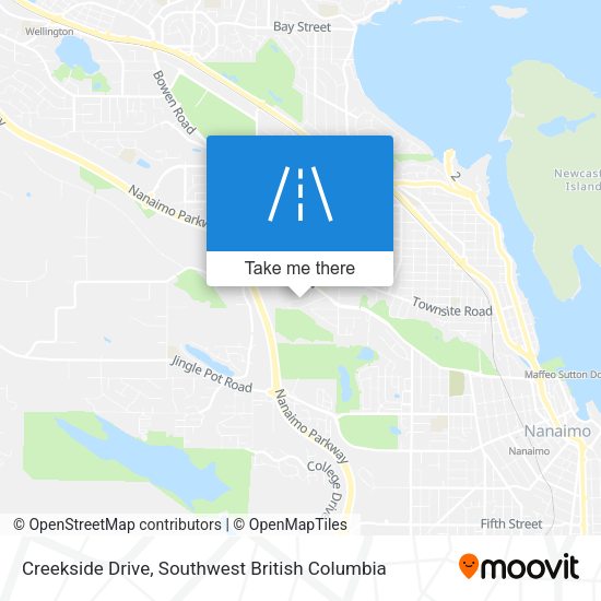 Creekside Drive map