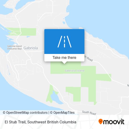 El Stub Trail map