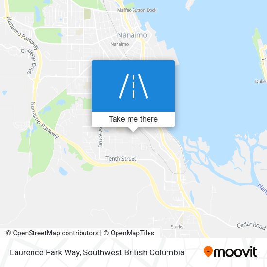 Laurence Park Way map