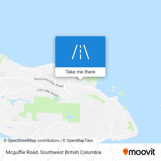 Mcguffie Road map