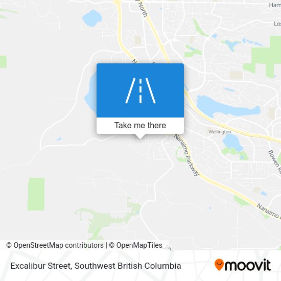 Excalibur Street plan