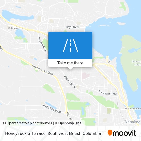 Honeysuckle Terrace map