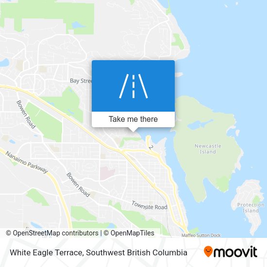 White Eagle Terrace map