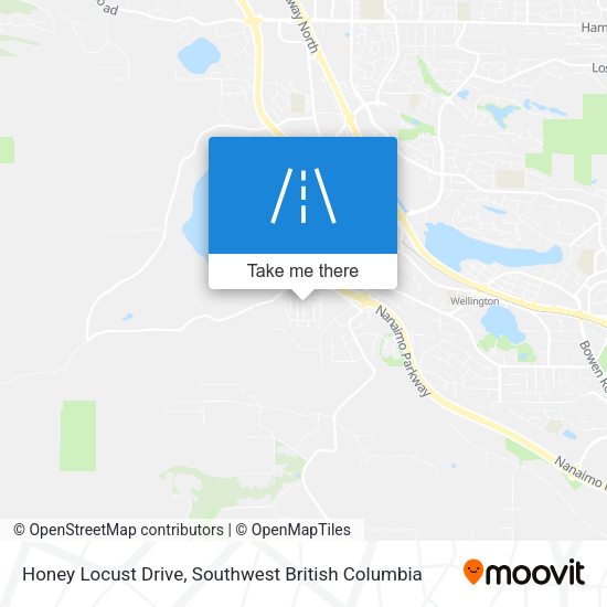Honey Locust Drive map