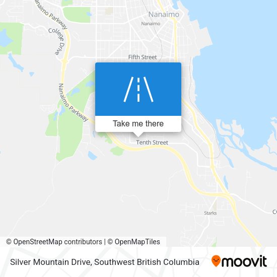 How to get to Silver Mountain Drive, Nanaimo by bus or ferry?