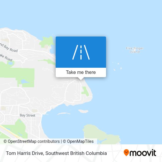 Tom Harris Drive map