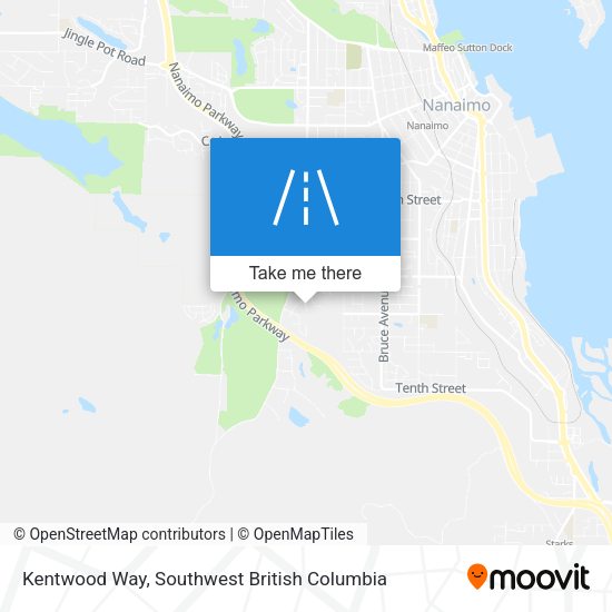 Kentwood Way map