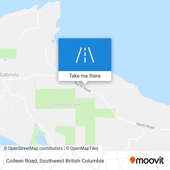 Colleen Road map