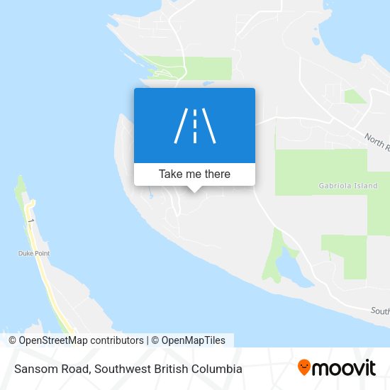 Sansom Road map