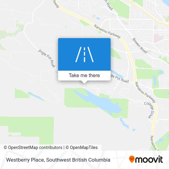 Westberry Place map