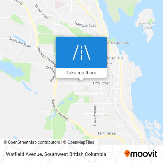 Watfield Avenue map