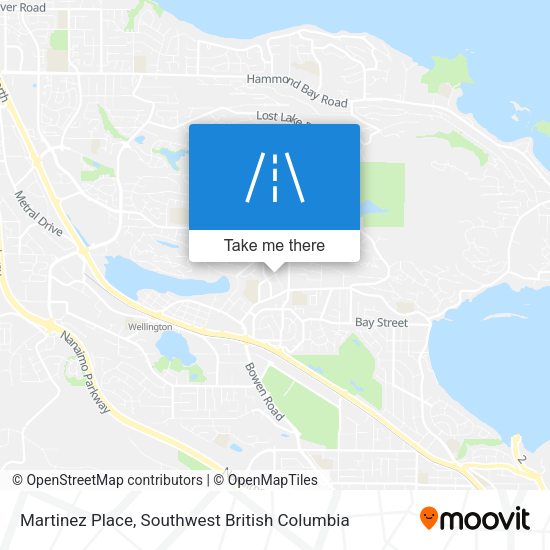 Martinez Place map