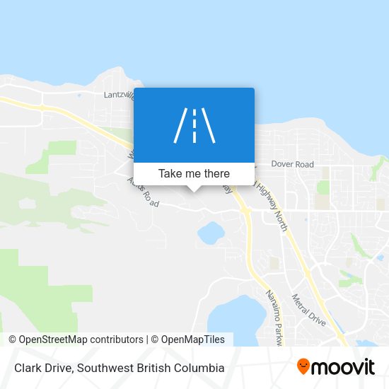 Clark Drive map