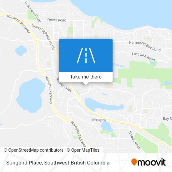 Songbird Place map