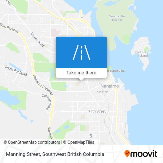 Manning Street map