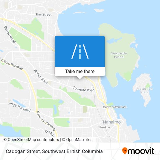 Cadogan Street map