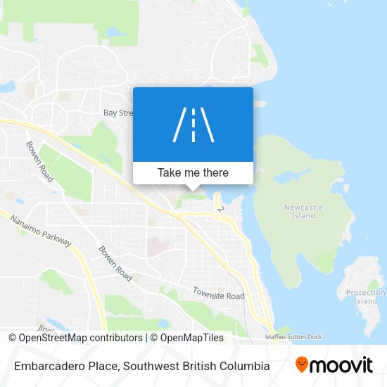 Embarcadero Place map