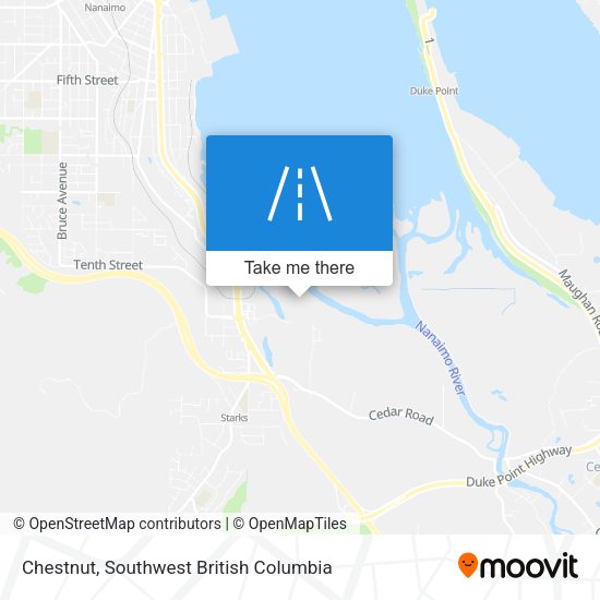 Chestnut map