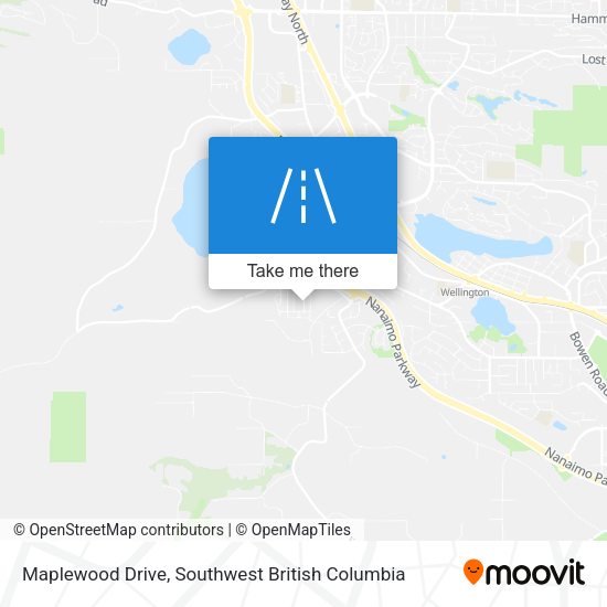 Maplewood Drive map