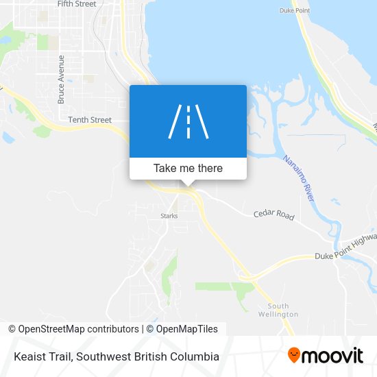 Keaist Trail plan