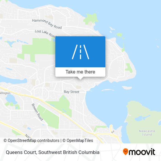 Queens Court map