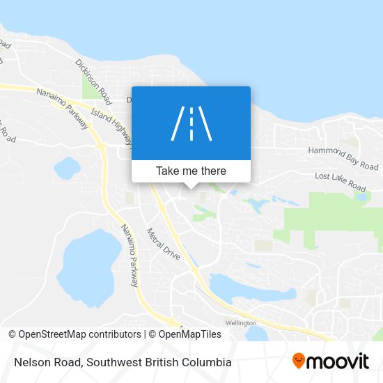 Nelson Road map