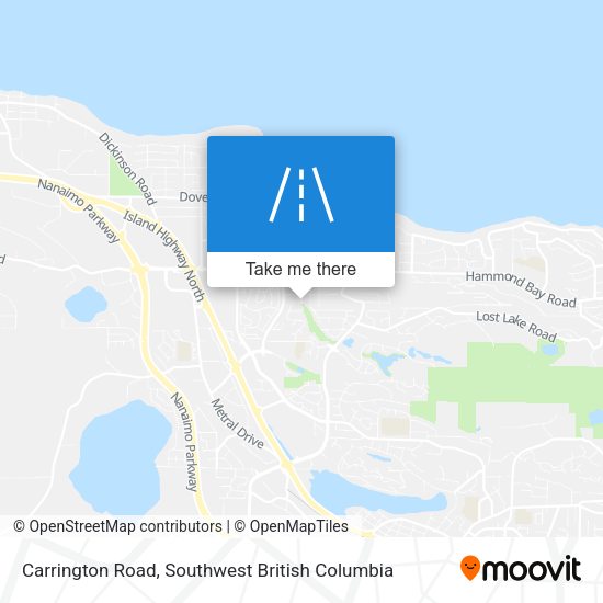 Carrington Road map
